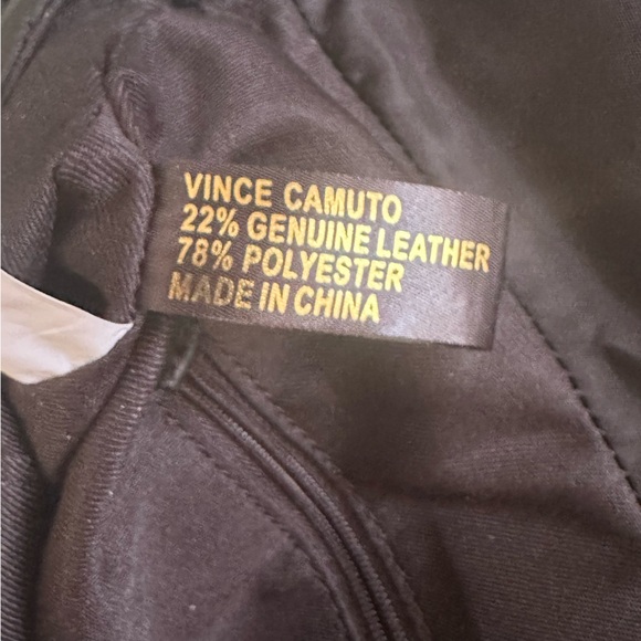 Vince Camuto black nylon shoulder bag - Picture 5 of 8